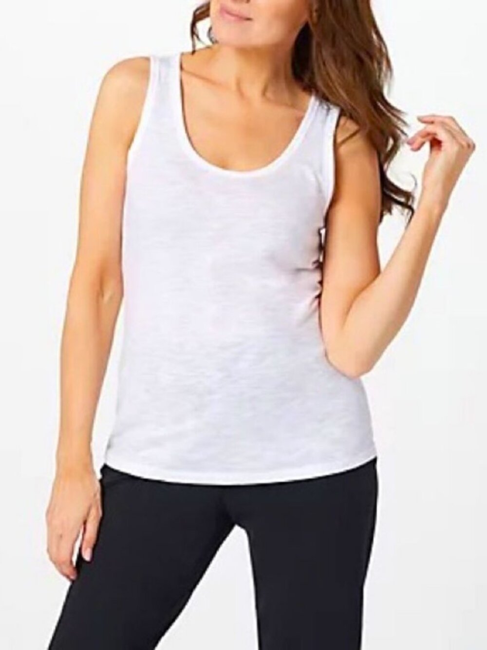 G.I.L.I. Knit Basic Tank w/ Neck Trim